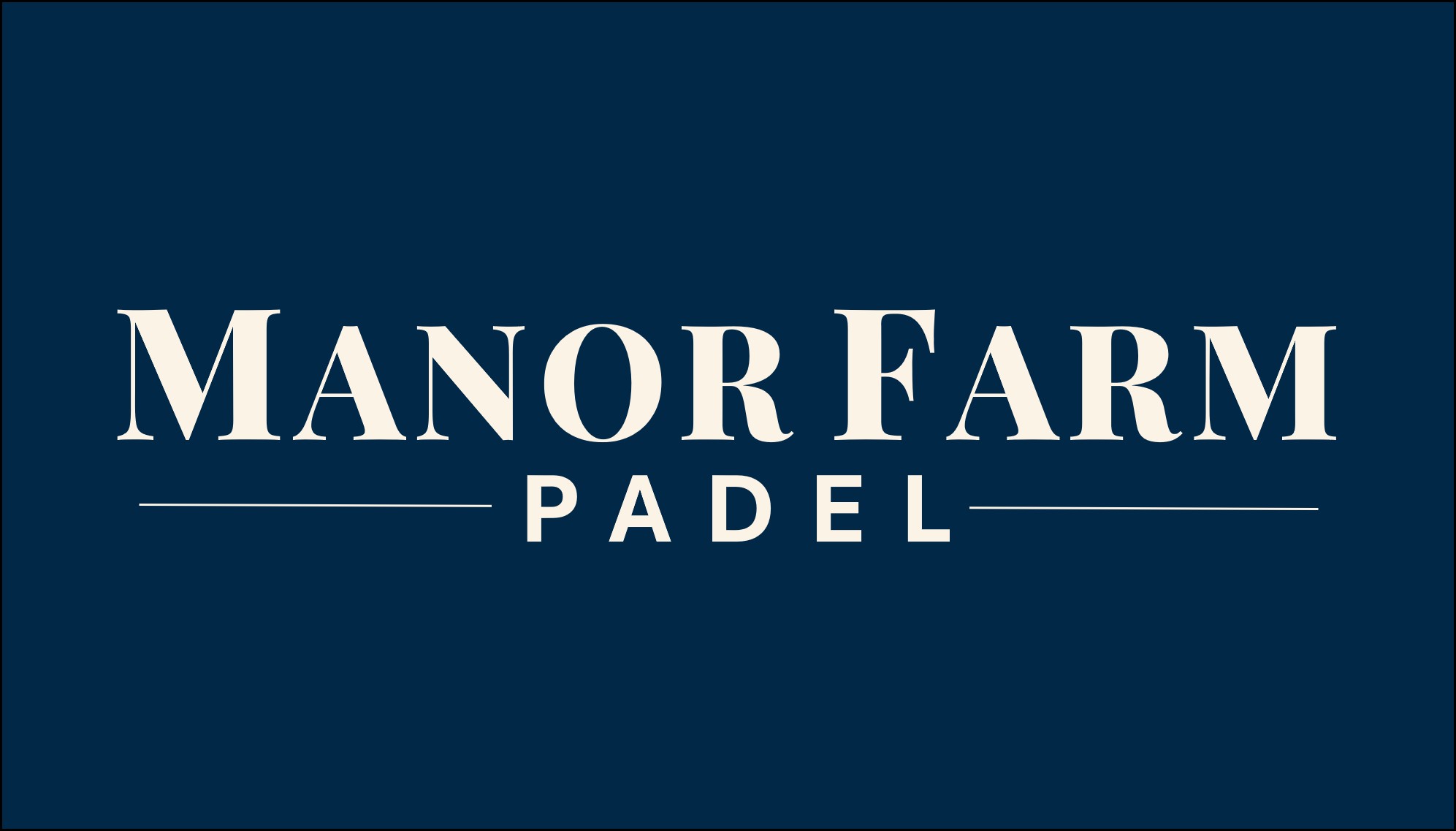 Manor Farm Padel